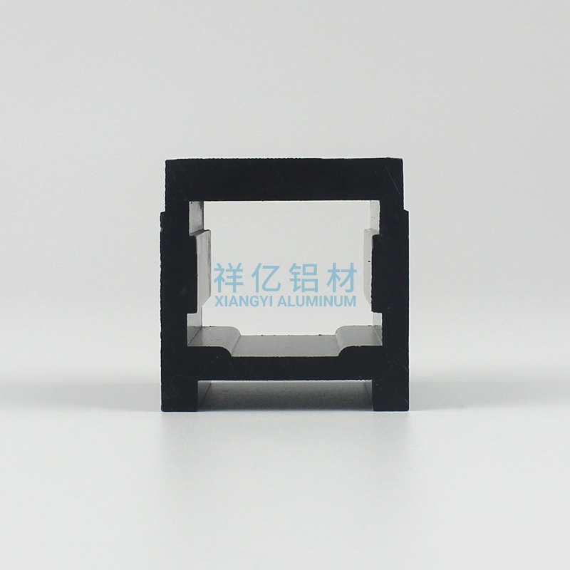 工業(yè)鋁管異形鋁方管(黑色氧化)圖2